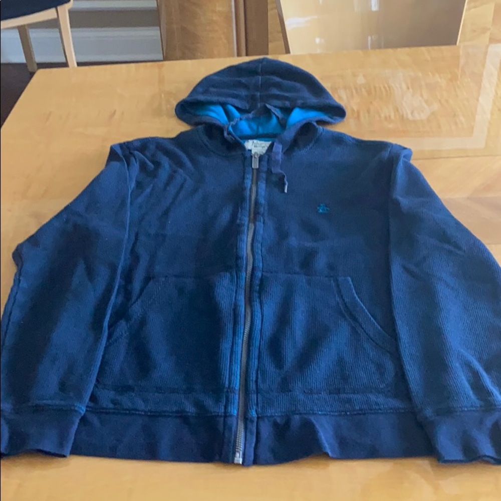 Penguin zip up hoodie